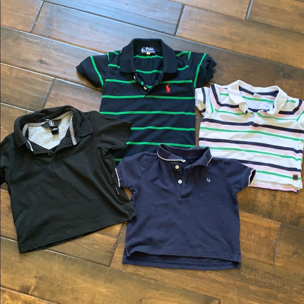 Janie and Jack, Ralph Lauren, Volcom polo t-shirts